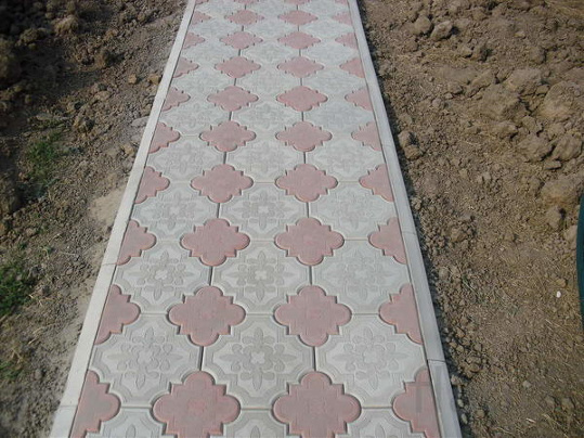 Укладка тротуарной плитки в Кольчугино